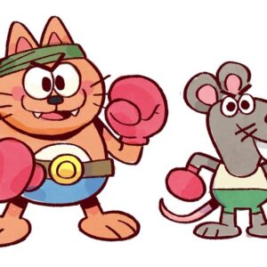 Boxing Time with Cat and Mouse